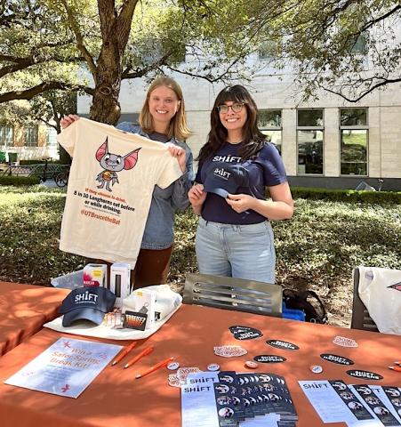 SHIFT Tabling on Speedway for Spring Break