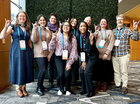 Staff at the NASPA strategies conference