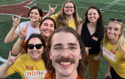 News Student Services staff at Longhorn Welcome