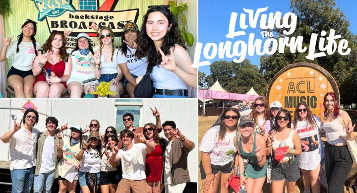 Headliners Committee students at ACL music festival