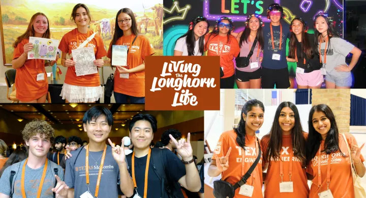 Students at UT Orientation