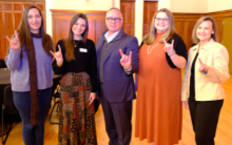 Exemplary Award recipients with Vice President John Dalton